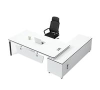 VEXDOSLE Scrivanie per Computer Adatto for La Scrivania Del Capo Dell'azienda, Il Banco Da Lavoro Unico Presidente Semplice E Moderno, Supervisore Tavolino da Caffè