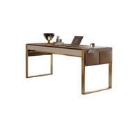 VEXDOSLE Scrivanie per Computer Scrivania minimalista, lusso leggero, scrivania moderna for lo studio domestico, for computer, for ufficio del capo dell'azienda Tavolino da Caffè