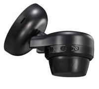 Vexen Electric - Rilevatore di presenza, montaggio a parete e a soffitto, 360°, 24m, IP65, 220-240 V (nero)