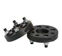 Vexilon 2 pezzi PCD 4X108 CB=63,4 mm for distanziali for ruote da 70,1 di spessore 20/25/30/35/40, for Ford, for Fiesta, ST Distanziali for M12XP1.5 Distanziale per ruote(Black 2PCS 15MM CB 63.4)