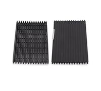 Vexilon 2PCS Portabicchieri Posteriore Console Bevande Pannello di Copertura Rullo Zerbino Trim Cieco Centro Ombra, for, for, X5 X6 E70 E71 2007-2014 Copri-portabicchieri per bracciolo auto
