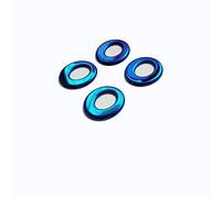 Vexilon 4 pezzi di coperture decorative for perni sollevamento della portiera dell'auto, for Merceders-Benz, classe CLA/classe GLA/classe A/classe B Adesivo per portiera auto(Blue,2014 2019 CLA class)