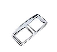 Vexilon ABS Chrome Car Styling Box bracciolo centrale Uscita posteriore Air Vent Trim Adesivo modificato, for Peugeot, 3008 Anno 2014 2015 Rivestimento bocchetta aria