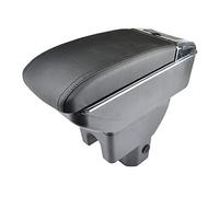 Vexilon Bracciolo Doppio Strato Scatola di Immagazzinaggio Decorazione Car Styling, for Suzuki, Ignis 2016-2018 Console di riposo per il sedile centrale dell'auto(Black thread)