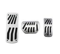 Vexilon Car Styling, for Peugeot, 2008 207 CC SW GTI RC 208 GTI 308CC Sport Fuel Brake Dead Pedal Cover Set Accessori for auto Copri pedale Copripedale per auto(Black AT WITH REST 3 PCS)