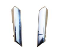 Vexilon Car Styling1PCS Paraurti Faro Testa Luce Rondella Ugello Tappo di copertura cromato Argento, for, for Subaru, Legacy Outback 2003-2009 Copertura lavafari(Right Side)