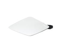 Vexilon Copertura del cappuccio dell'occhio del gancio di traino del paraurti anteriore/posteriore, for VOLVO, XC60 2018 2019 2020 2021 Copertura per gancio di traino per auto(Front Night Silver)