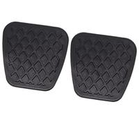 Vexilon Coperture del pedale della frizione del freno in gomma for auto, for, for Accord, 1a - 7a generazione 1985-2017 Copripedale per auto(BLACK 2Pc)
