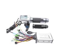 Vexilon For conto della guida Modifica auto elettrica 36/48 V LCD Maniglia di rotazione Display velocità e chilometraggio Set controller Hall 250/350 W Esposizione di monopattini elettrici(Key 48V Set