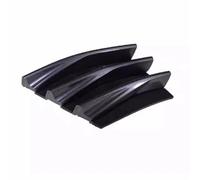 Vexilon For Lexus, ES250 ES350 ES300 2016-2018 Auto Griglia Anteriore Paraurti Sensore Radar Cap Rimorchio Traino Occhio Gancio di Copertura Copertura per gancio di traino per auto(3PCS-Set)