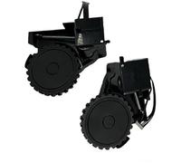 Vexilon For Lydsto W2 Robot Aspirapolvere Ruote Accessorie Navigazione Senza Sforzo con Scelte Sinistra/Destra (Destra) Ruota per aspirapolvere(BLACK Left)