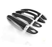 Vexilon , for Passat, CC B6 B7 3c B7.5 7.5 Sedan Varian Chrome Fibra di Carbonio Copertura della Maniglia della portiera dell'auto Copertura per Maniglia della portiera dell'auto(Schwarz)