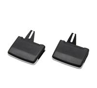 Vexilon Griglia di aggancio scorrevole for presa d'aria condizionata posteriore for auto, montante B, for, W166 W292 M ML GL GLE GLS 2012-2015 Clip per bocchetta di ventilazione(Rear Black 2pcs)