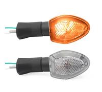 Vexilon Indicatore di direzione, for SUZUKI, DL 1050 1000 650 V-Strom/ADV/XT SV650 Gladius GSXS 950 GSR 750 Lampada lampeggiante for moto Spia luminosa per motocicletta(Clear Light)