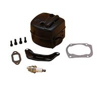 Vexilon Kit guarnizioni staffa silenziatore di scarico, for Husqvarna, pezzi di ricambio for motoseghe da giardino 365 371 372 XP 385 390 XP Kit silenziatore per motosega