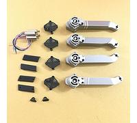 Vexilon Lame Elica Fissa Braccio Motore Protezione Ingranaggi Anello Kit di Set, for SG-907 SG907 RC Drone Quadcopter Kit di sostituzione del braccio del drone FPV(Yellow)