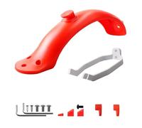 Vexilon Parafango Scooter elettrico, for Xiaomi, M365/M365 Pro/1S Anteriore for Parafango Posteriore Parafango Supporto Luce Freno Accessori di Riparazione Parafango per monopattino elettrico(Orange)