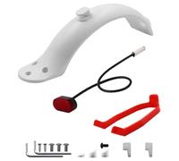 Vexilon Parafango Scooter elettrico, for Xiaomi, M365/M365 Pro/1S Anteriore for Parafango Posteriore Parafango Supporto Luce Freno Accessori di Riparazione Parafango per monopattino elettrico(Braun)
