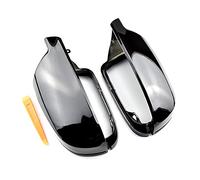 Vexilon Rearview Wing Mirror Cover Cap, for, A4 B8.5 S4 2011-2016 A3 8P 2010-2013 A5 S5 2010-2016 Left Right Gloss Bright Black Copertura specchietto laterale verniciabile(Bright black)