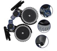 Vexilon Ruota for aspirapolvere robot, for Blaupunkt, for Bluebot, for XEASY Opzioni sinistra e destra disponibili, for una navigazione migliorata (SINISTRA+DESTRA) Ruota per aspirapolvere