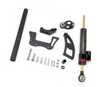 Vexilon Scooter elettrico con supporto ammortizzatore stabilizzatore di sterzo, for minimotori, DT Victor Storm, for Thunder, 2 Ammortizzatore dello sterzo per scooter(BLACK Thunder II B3)