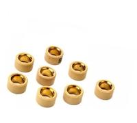 Vexilon Set di rulli di Peso variatore da Corsa da 8 Pezzi 9g 13g 14g, for Madison S 250 Velvet 250cc 20x12mm Rullo di Trasmissione per Skateboard(Black 20x12mm 9g)