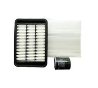 Vexilon Set Filtri Filtro Aria Abitacolo Olio, for Mitsubishi, Outlander/ASX Lancer-ex OEM:1500A023 27277-4M400 MD135737 Sostituzione del filtro dell'aria dell'abitacolo d(Green)