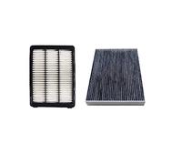 Vexilon Set Filtri Filtro Aria Abitacolo Olio, for Mitsubishi, Outlander/ASX Lancer-ex OEM:1500A023 27277-4M400 MD135737 Sostituzione del filtro dell'aria dell'abitacolo d(Yellow)