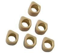 Vexilon Set rulli variatore Racing 16x13mm 4g 5.5g 6g 7g, for Scooter Easy Moving 50 1995 1996 50cc 1994 1997 Rullo di Trasmissione per Skateboard(Black 16x13mm 6g)