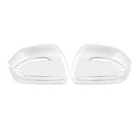 Vexilon Specchietto retrovisore for auto Proteggi specchietto for 2 pezzi Custodia for copertura, for Tappo di copertura dello specchietto retrovisore esterno dell'auto(Silver plating)