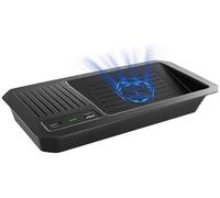 Vexilon Supporto for pannello di ricarica wireless veloce for caricabatterie for cellulare da auto 15 W, for Tundra 2022 2023 2024 Tappetino caricabatterie per telefono wireless per auto