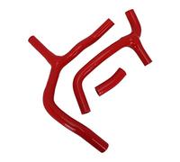 Vexilon Tubo dell'acqua for moto Tubo flessibile for radiatore in silicone CRF450R CRF 450R 2009 2010 2011 2012 2009-2012 Dirt Bike Rosso Tubo flessibile per radiatore per moto