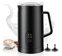 Vexloria Montalatte Elettrico 4 in 1, 580ML, Schiumalatte Caldo e Freddo Veloce, 2 Fruste, Rivestimento Antiaderente, Rivestimento Antiaderente per Cappuccino, Latte, Macchiato e Cioccolata Calda