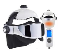 Vexorium Casco Massaggiante Elettrico per Testa con Intensità Regolabile - Massaggio Cuoio Capelluto con Agopressione per Ricrescita Capelli e Sollievo dallo Stress