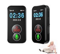 Vexorium Localizzatore GPS 4G con Pulsante SOS - Tracker Portatile per Anziani, Bambini e Alzheimer - Posizione, Geo-Recinzione, Leggero e Impermeabile, Lunga Autonomia(Versione Inglese)