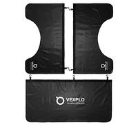 Vexplo Parafanghi magnetici di grandi dimensioni per meccanici, 3 pezzi, protezione per parafango a doppio strato per meccanici, con ganci e forti magneti da cucire, accessori meccanici universali