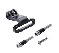 VEXPLO Supporto per manubrio della bicicletta per GoPro Mount Action Camera Garmin Edge Flashlight, adattatore per montaggio per fotocamera con attacco M5 x 35 mm