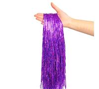 VEYLIN 2000 fili di decorazioni per albero di Natale, colore: viola