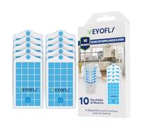 VEYOFLY Acchiappa Mosche, Ricarica Ufficiale, Trappola Mosche | Conf. da 10