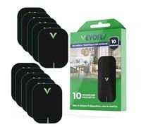 VEYOFLY Acchiappa Mosche, Ricarica Ufficiale, Trappola Mosche | Conf. da 10