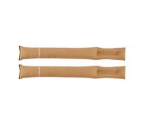 VEYOLE 2 Pezzi Tappetino Riempimento Seggiolino per LYNK&CO | Auto Gap Filler Pad | Striscia a Prova di Perdite Divario del Sedile Auto,Brown 2-Plush