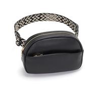 Vezluax Marsupio Donna Elegante Borsa Tracolla Trendy Femminile e Borsa Piccola Sling Bag Borse a Tracolla in Pelle Vegana Regalo per Moglie Nero