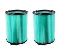 VF6000 Filtro di ricambio per aspirapolvere RIDGID Wet Dry Vacuum da 5 a 20 galloni Sistema di filtrazione HEPA a 5 strati 2 pezzi verde