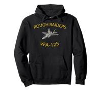 VFA-125 Rough Raiders Strike Fighter Squadron F35 Lightning Felpa con Cappuccio