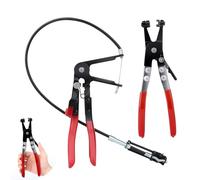 VFANDV Pinza per Fascette Auto, Pinza Fascette Stringitubo Pinza Fascette Metalliche a Molla per La Rimozione e l'installazione di Fascette Stringitubo Attrezzi Officina Meccanica Auto (2)