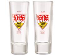 Vfb Stoccarda Sparato 4cl 2er Set Club Stemma Calcio Fan Articolo Licenza
