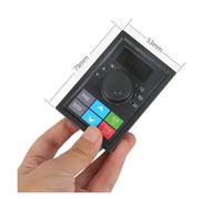 VFD, 220V To 380V VFD 0.75KW/1.5KW/2.2KW/3.7KW/5.5KW 1phase To 3 Phase Output Variable Frequency Drive Motor Speed Control Inverter,Multi-protezione(Panel and Cable)