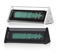 VFD - Analizzatore di spettro audio, selettore AUX 5.0, indicatore di livello dello spettro, per musicisti, colore: nero