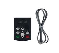VFD, VFD 7,5KW. Convertitore di frequenza dell'inverter ingresso monofase 220v e controllore della velocità del motore uscita a 3 fasi,Multi-protezione(Keyboard cable)
