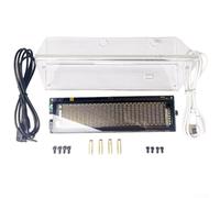 VFD2515 Analizzatore di spettro musicale con display VFD, ingresso audio e microfono MEMS, 10 modalità di visualizzazione per analisi del livello audio e ritmo (JVFD2517 (Narrow))